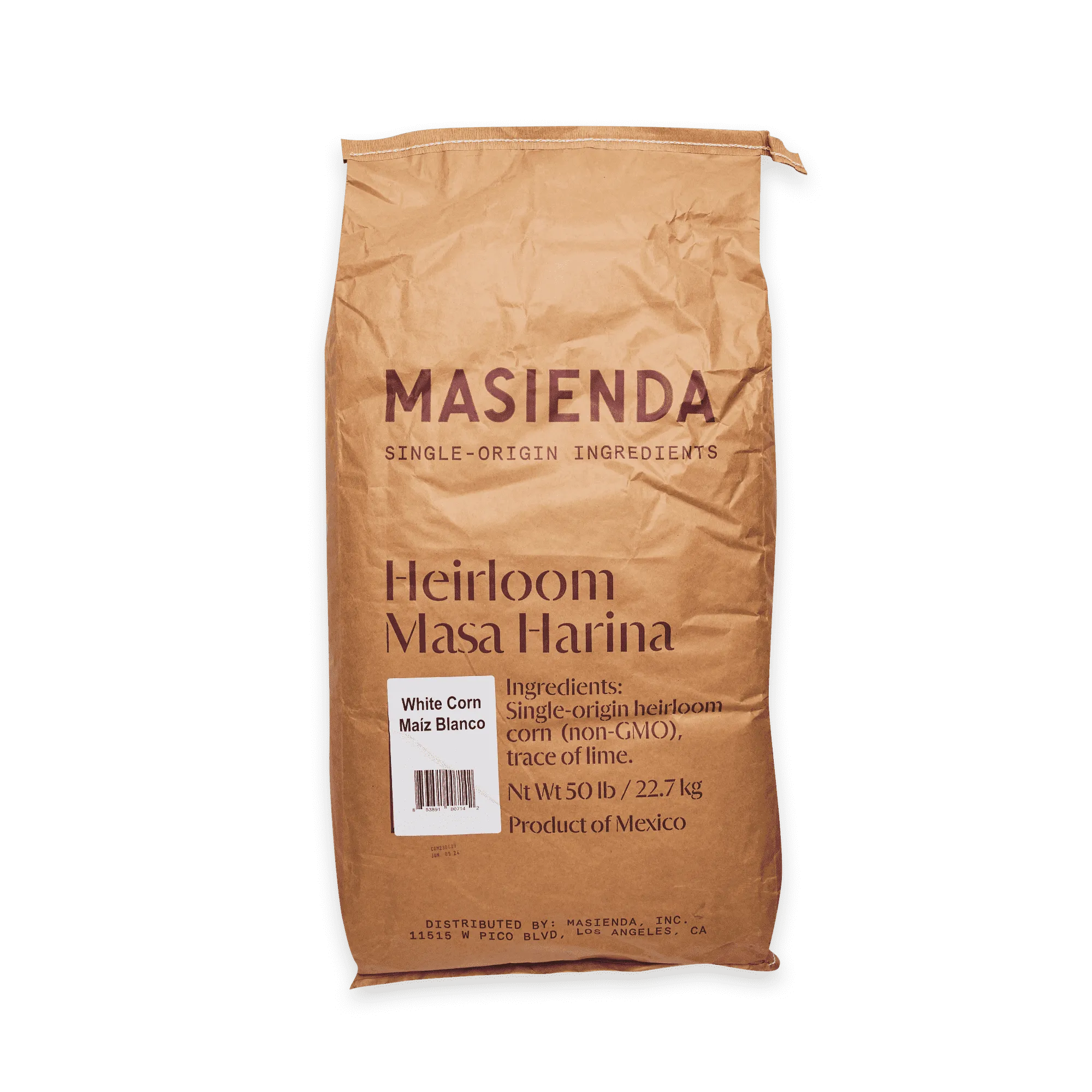 Heirloom White Corn Masa Harina (Wholesale)