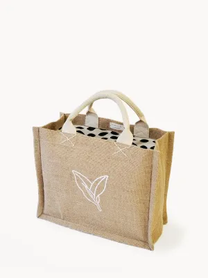 Jute Canvas Gift Bag | Nature