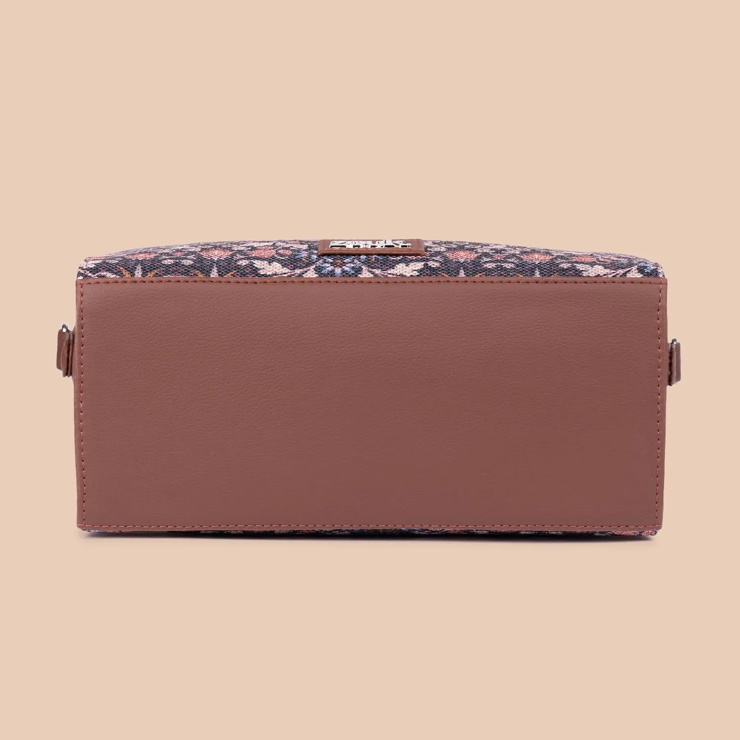 Konkona City Satchel Bag - Kashmir Blooms