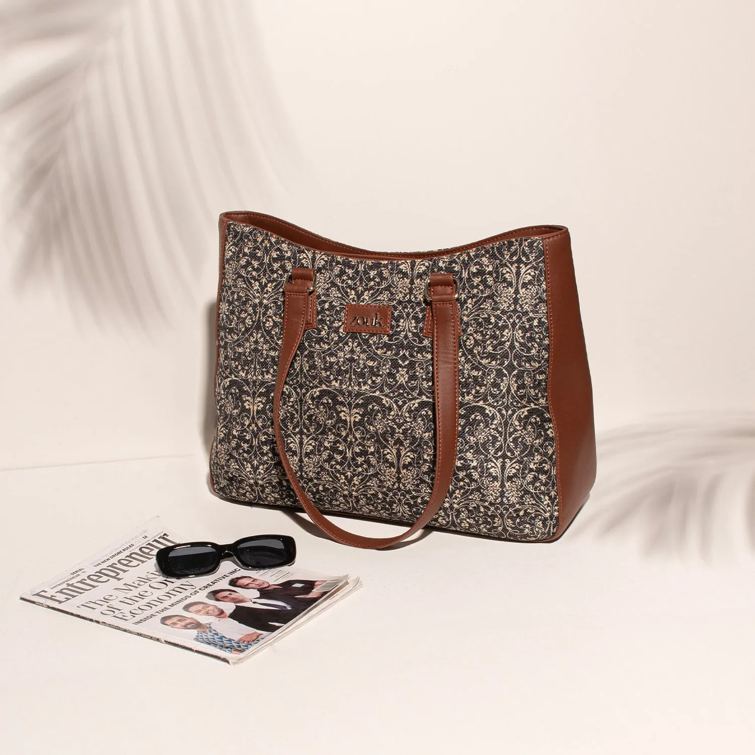 Lattice Lace Getaway Tote Bag