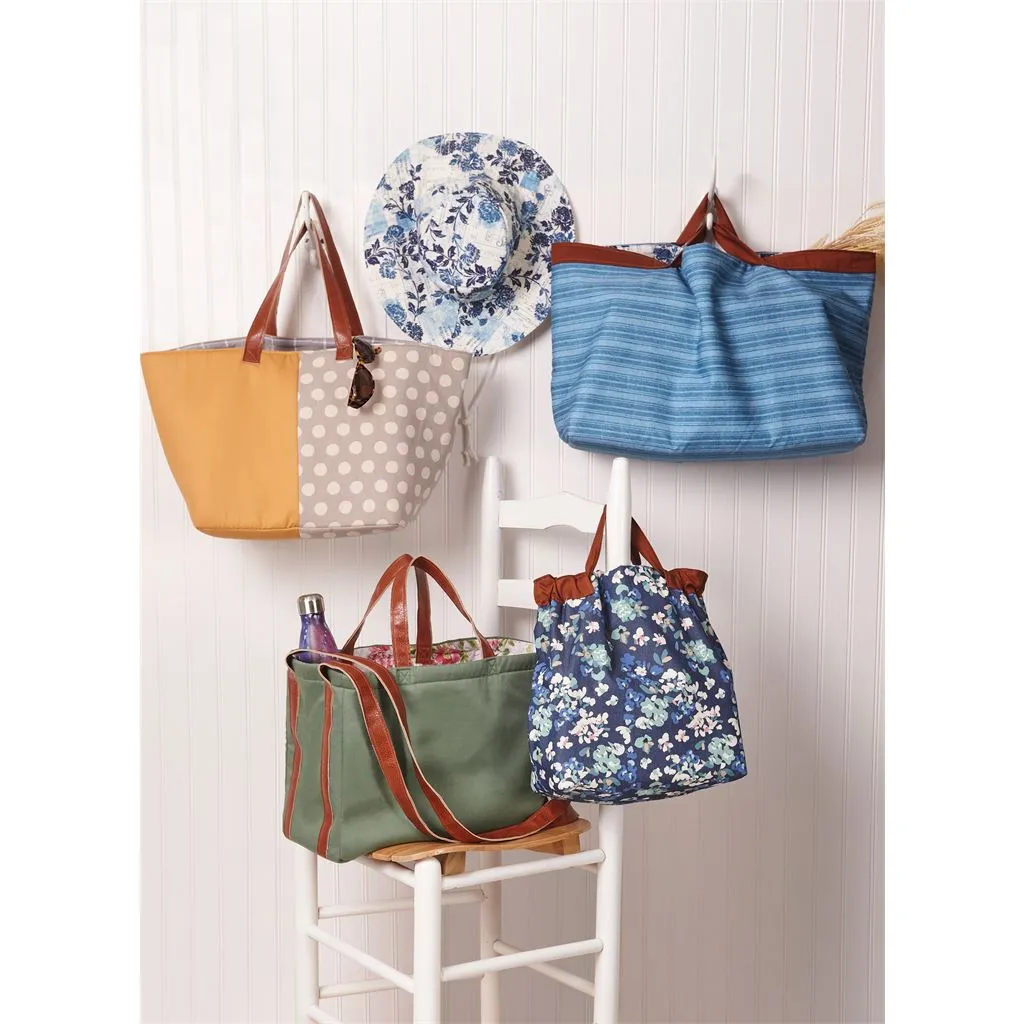 McCall's Pattern M8419 Tote Bags and Hat