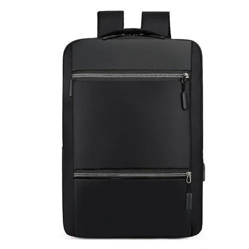 Men's Backpack USB Charging Bag Male Multifunction Waterproof Rucksack