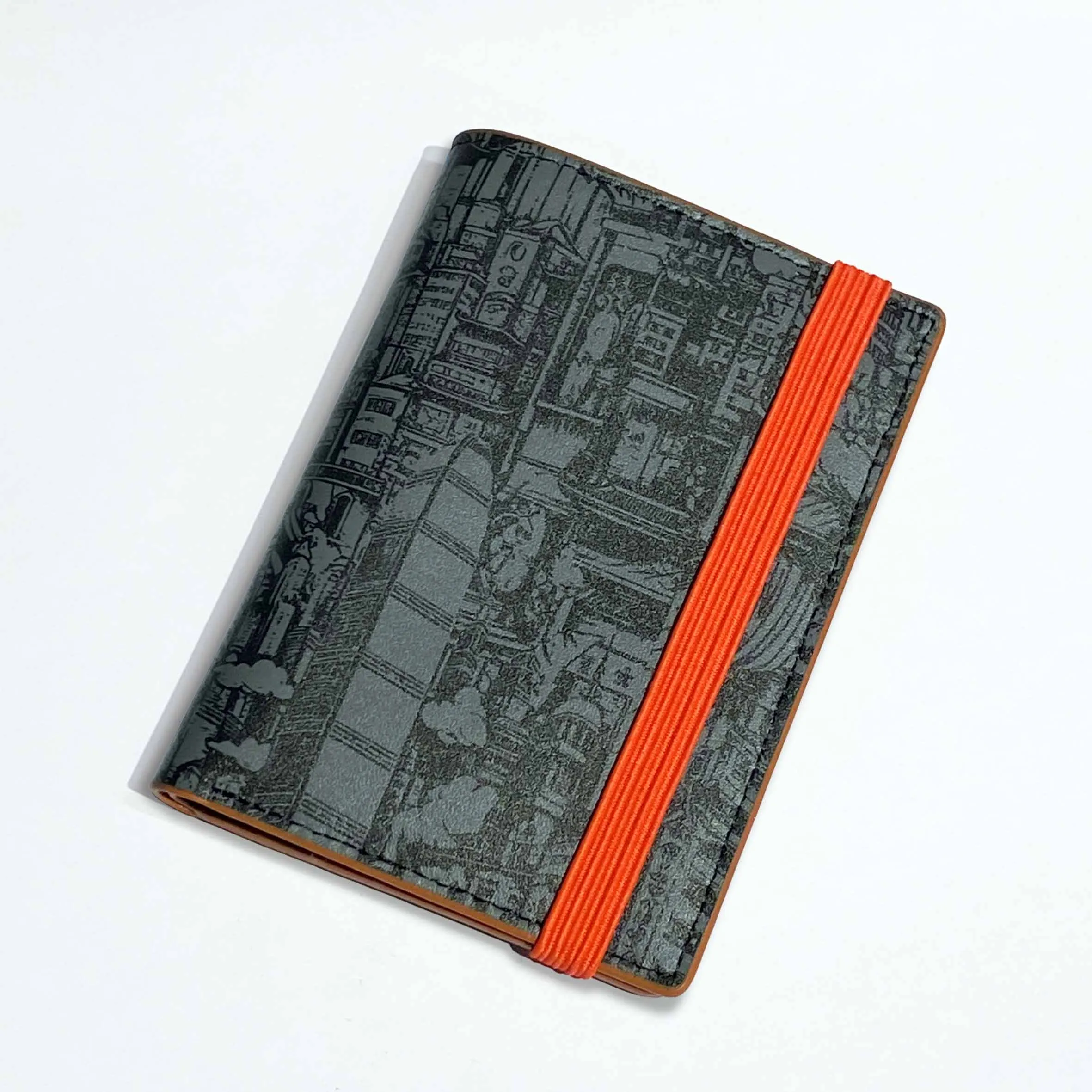 Mid-Kingdom Night Leather Bifold Wallet