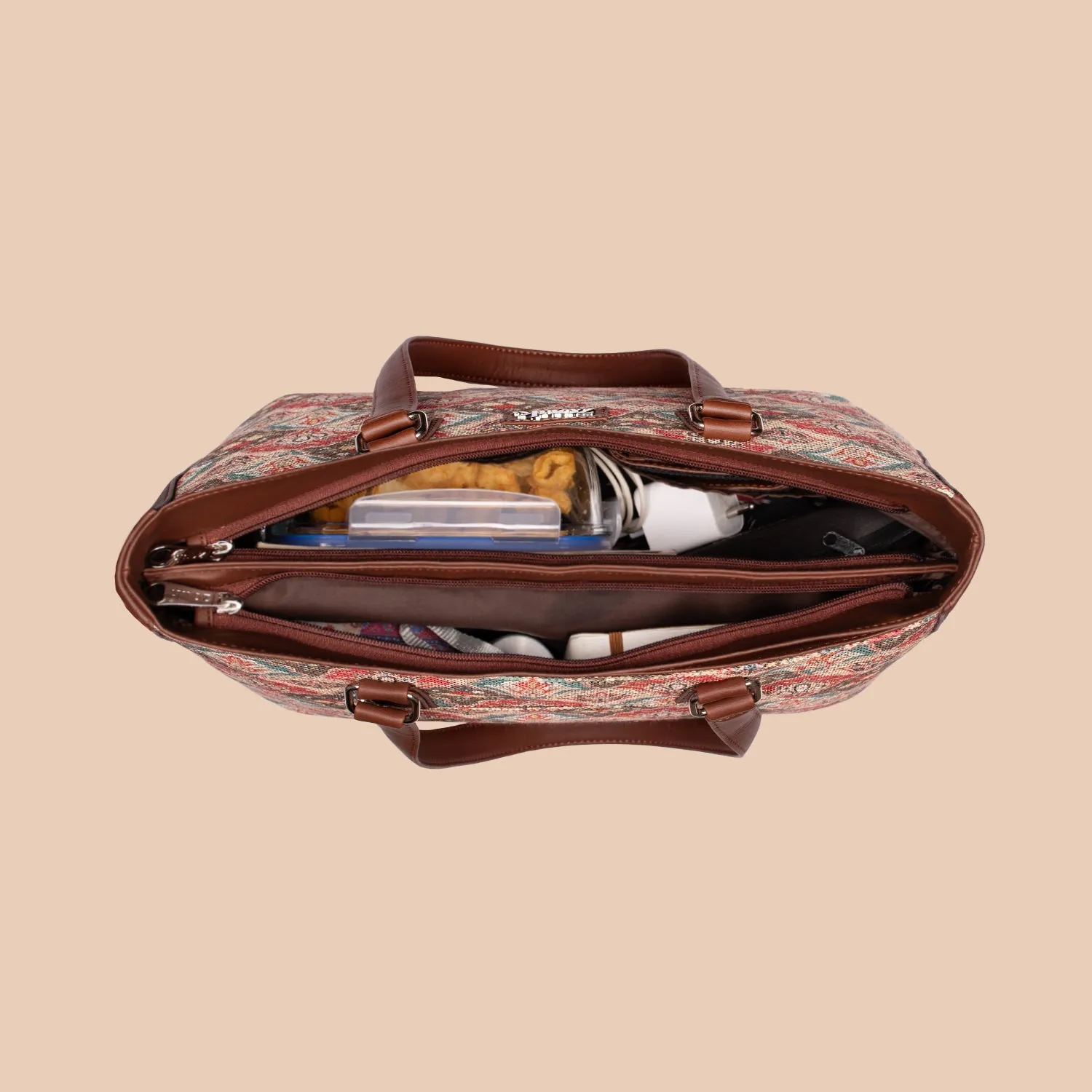 Mughal Art Multicolor Getaway Tote Bag