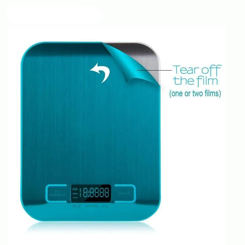 Multifunction Digital Kitchen Scale with LCD Display
