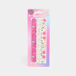 Nail File Set Pack of 3 - Assorted Designs