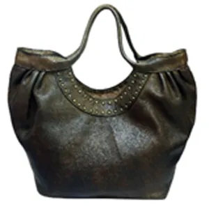 Never Mind Nmbgm101F Tote Vintage Handmade Genuine Cowhide Leather Women Bag Western Handbag Purse