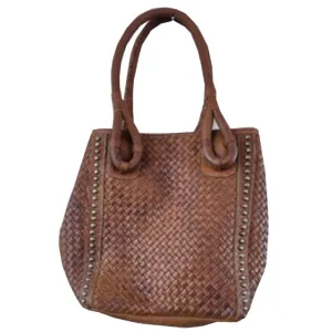 Never Mind Nmbgm111A Tote Vintage Handmade Genuine Cowhide Leather Women Bag Western Handbag Purse