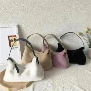 Plush Mini All-match Single-shoulder Messenger Bag