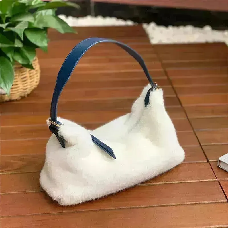 Plush Mini All-match Single-shoulder Messenger Bag