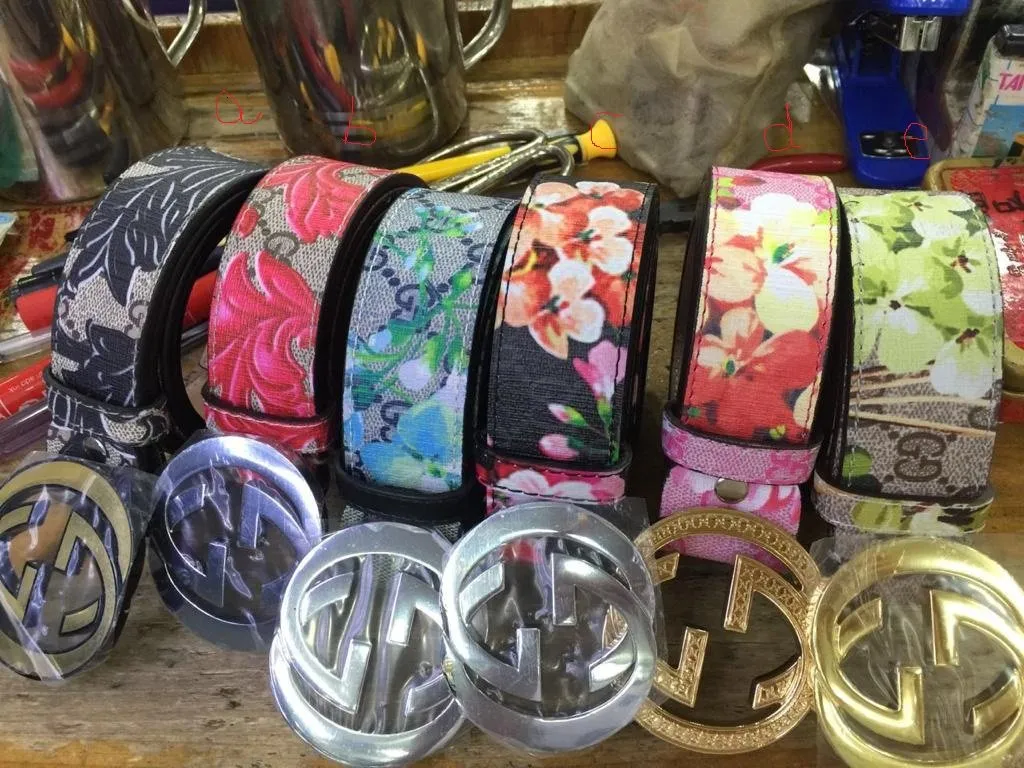 premium quality vintage logo belt