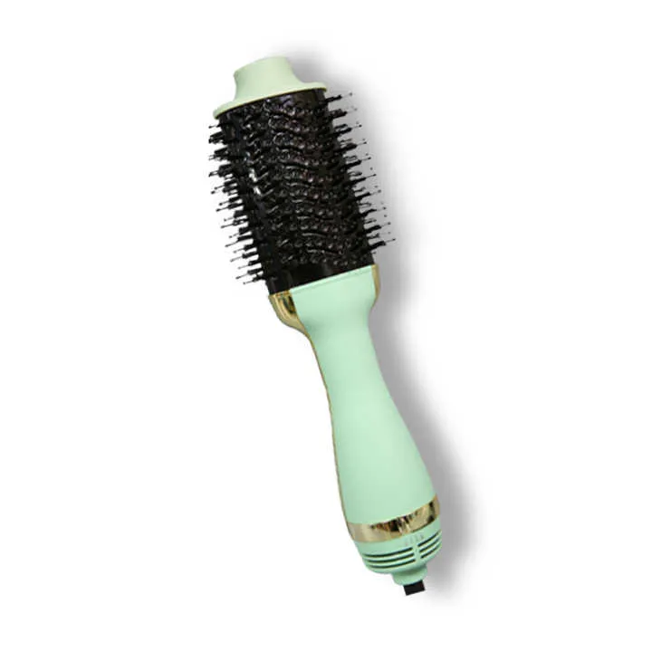 Professional 4-in-1 Multifunction Hot Air Comb Styling. فرشاة تصفيف الشعر الاحترافية متعددة الوظائف 4 في 1 تعمل