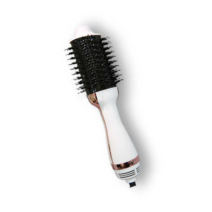 Professional 4-in-1 Multifunction Hot Air Comb Styling. فرشاة تصفيف الشعر الاحترافية متعددة الوظائف 4 في 1 تعمل
