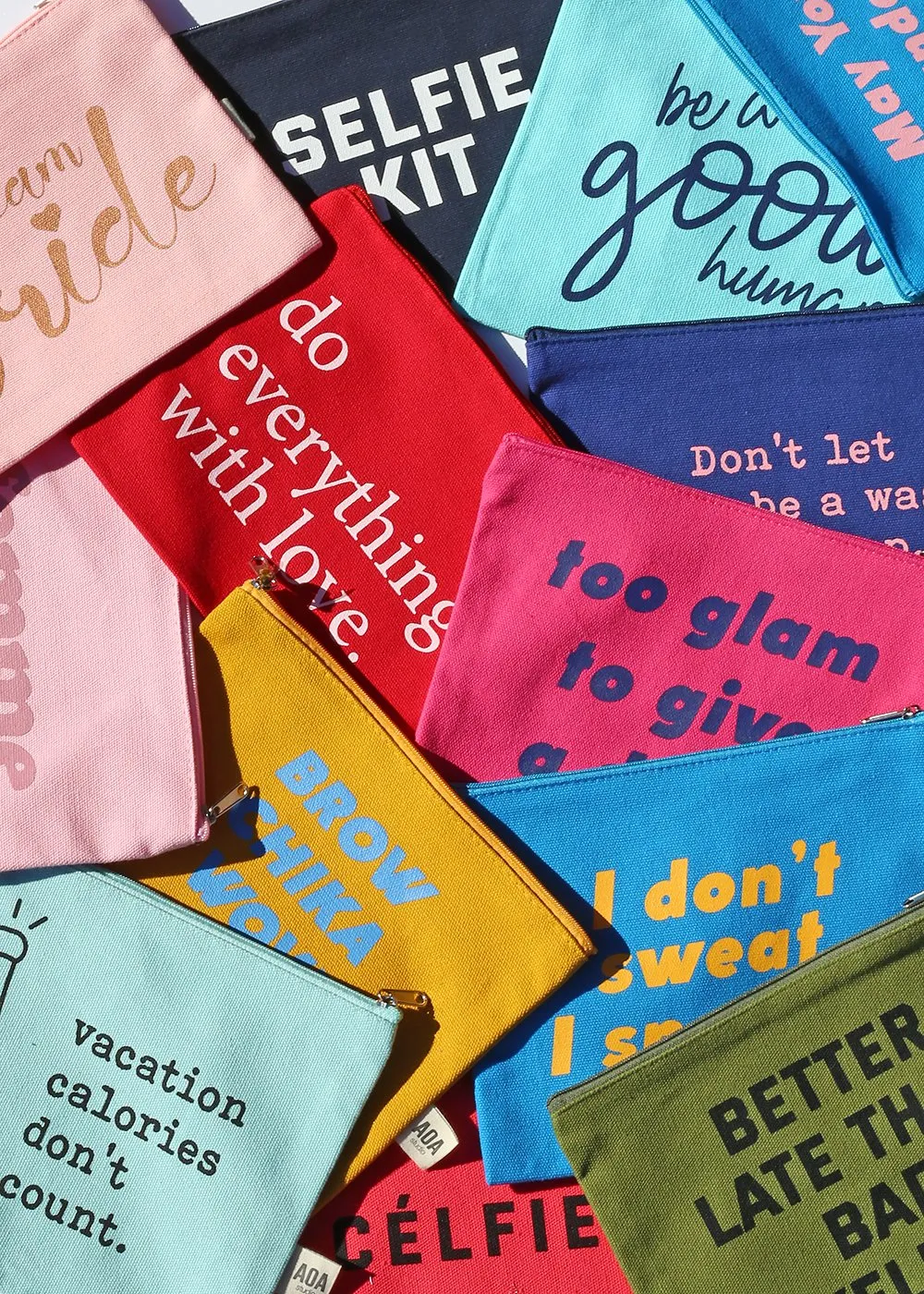 Re-Use Canvas Pouch - Today's Makeup