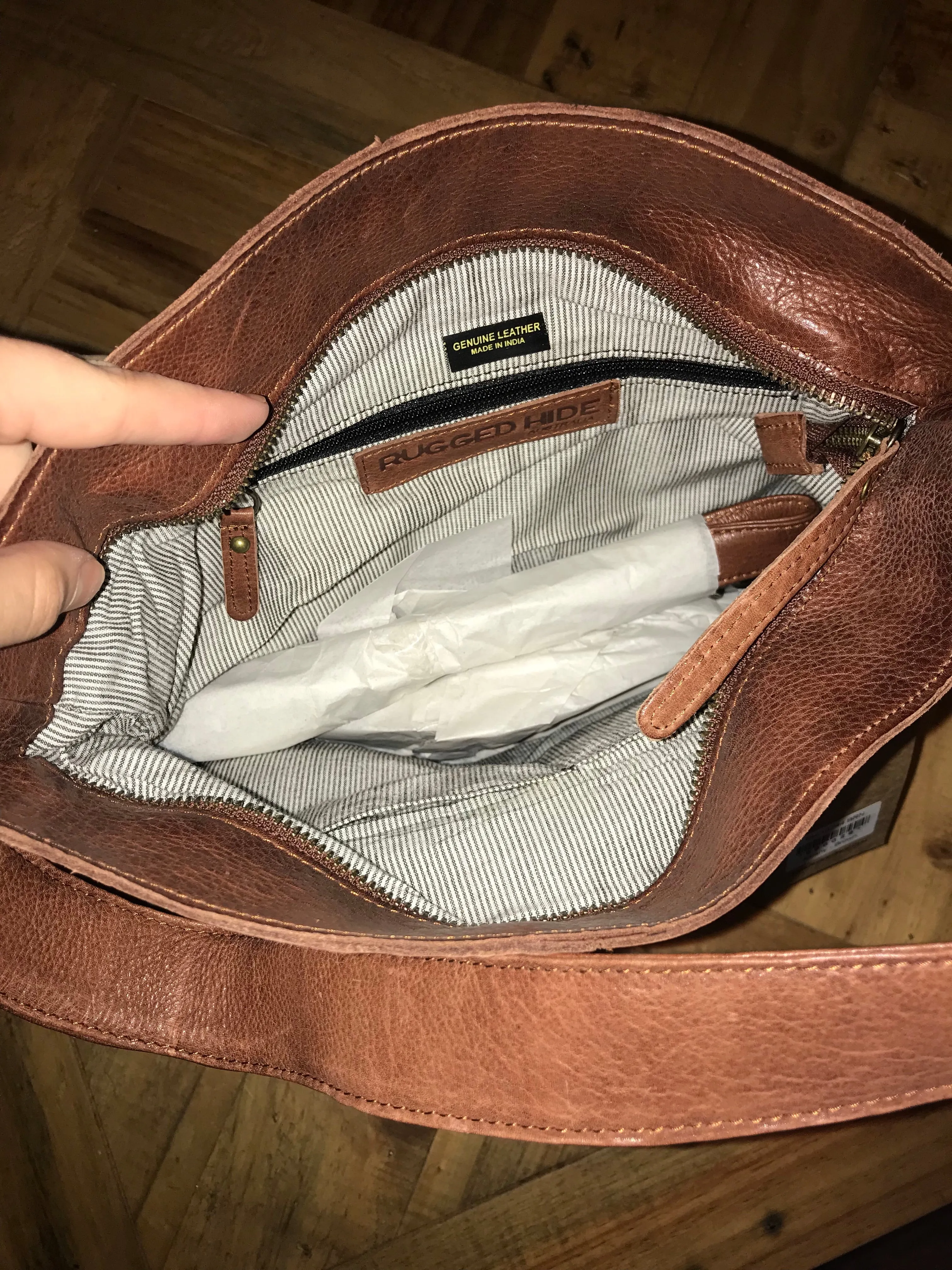 Rugged Hide: Albany - brown