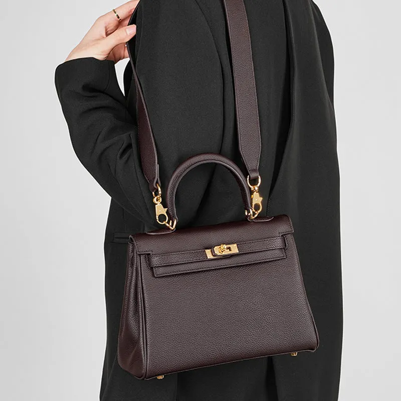 SEALBEER Togo first layer cowhide underarm bag autumn high-end sense niche leather women's bag portable shoulder messenger bag