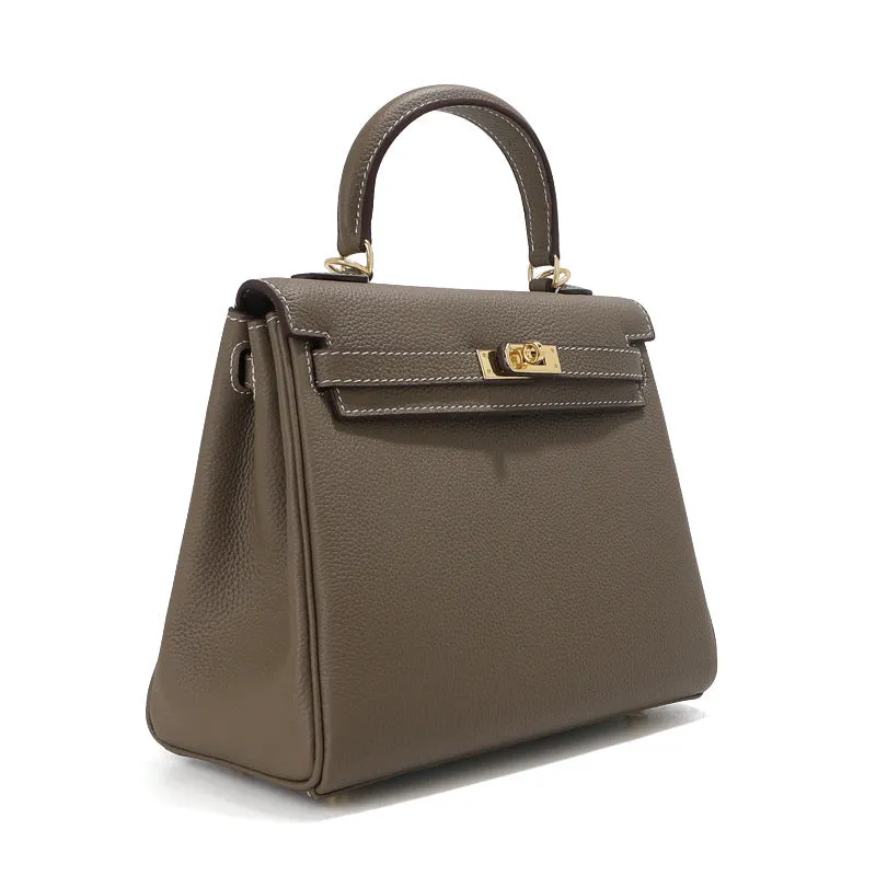 SEALBEER Togo first layer cowhide underarm bag autumn high-end sense niche leather women's bag portable shoulder messenger bag