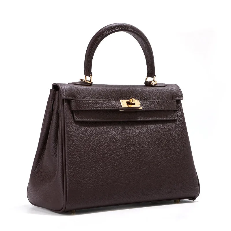 SEALBEER Togo first layer cowhide underarm bag autumn high-end sense niche leather women's bag portable shoulder messenger bag