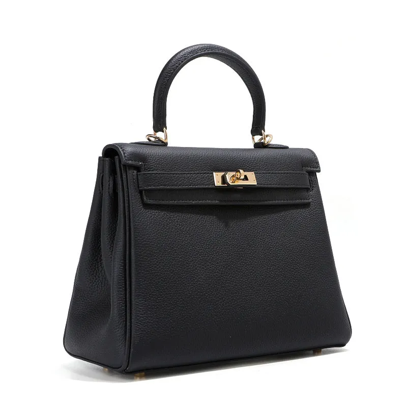 SEALBEER Togo first layer cowhide underarm bag autumn high-end sense niche leather women's bag portable shoulder messenger bag