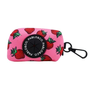 Strawberries Poop Bag Holder