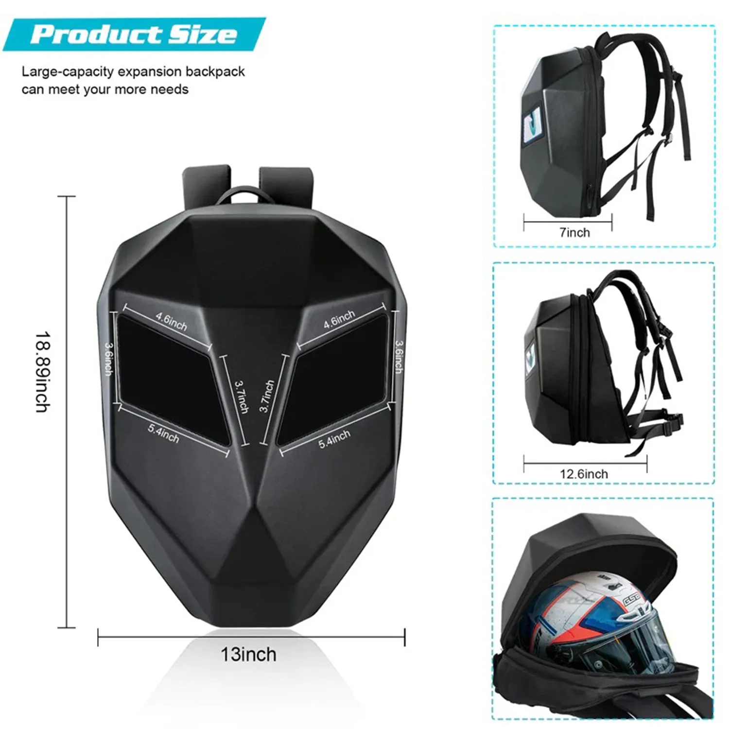 Super Cool Loy Eyes LED Backpack