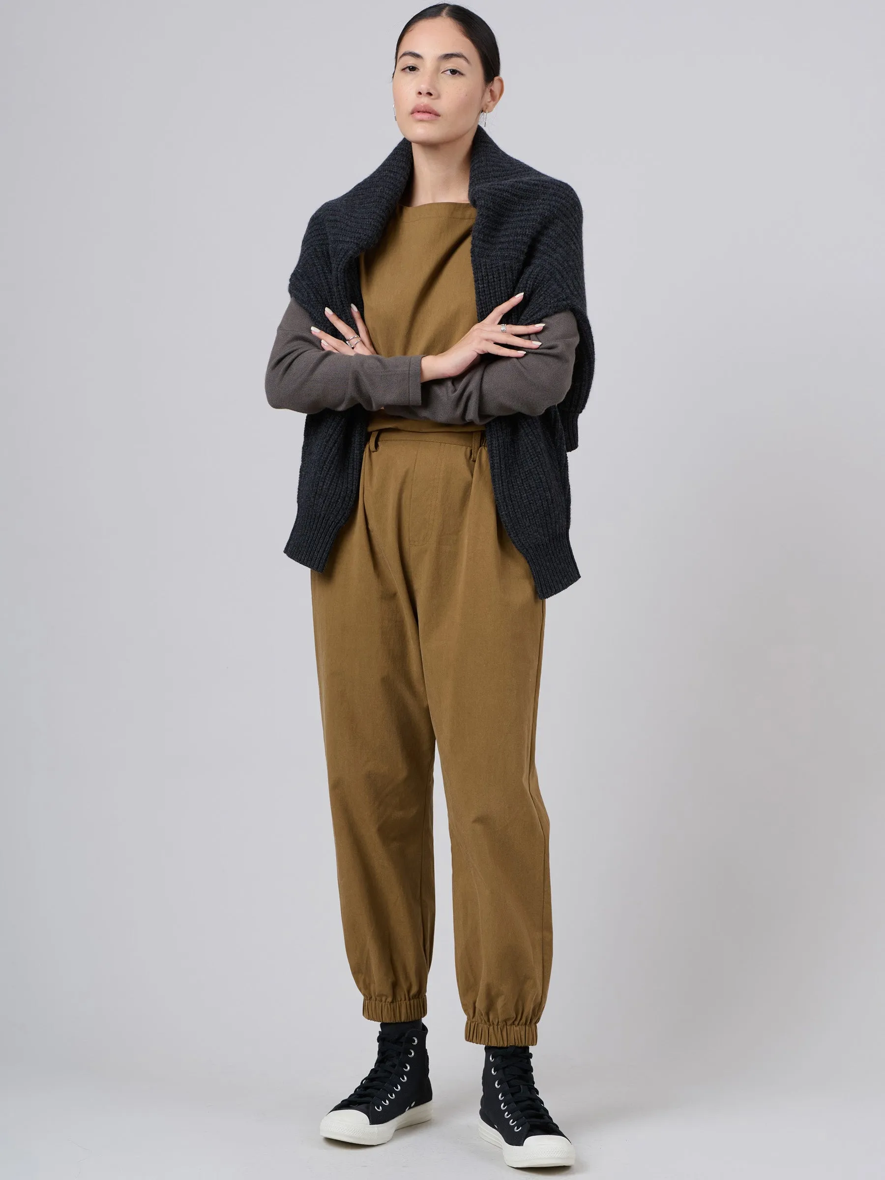 Tencel® Cotton Cap Sleeve Jumpsuit