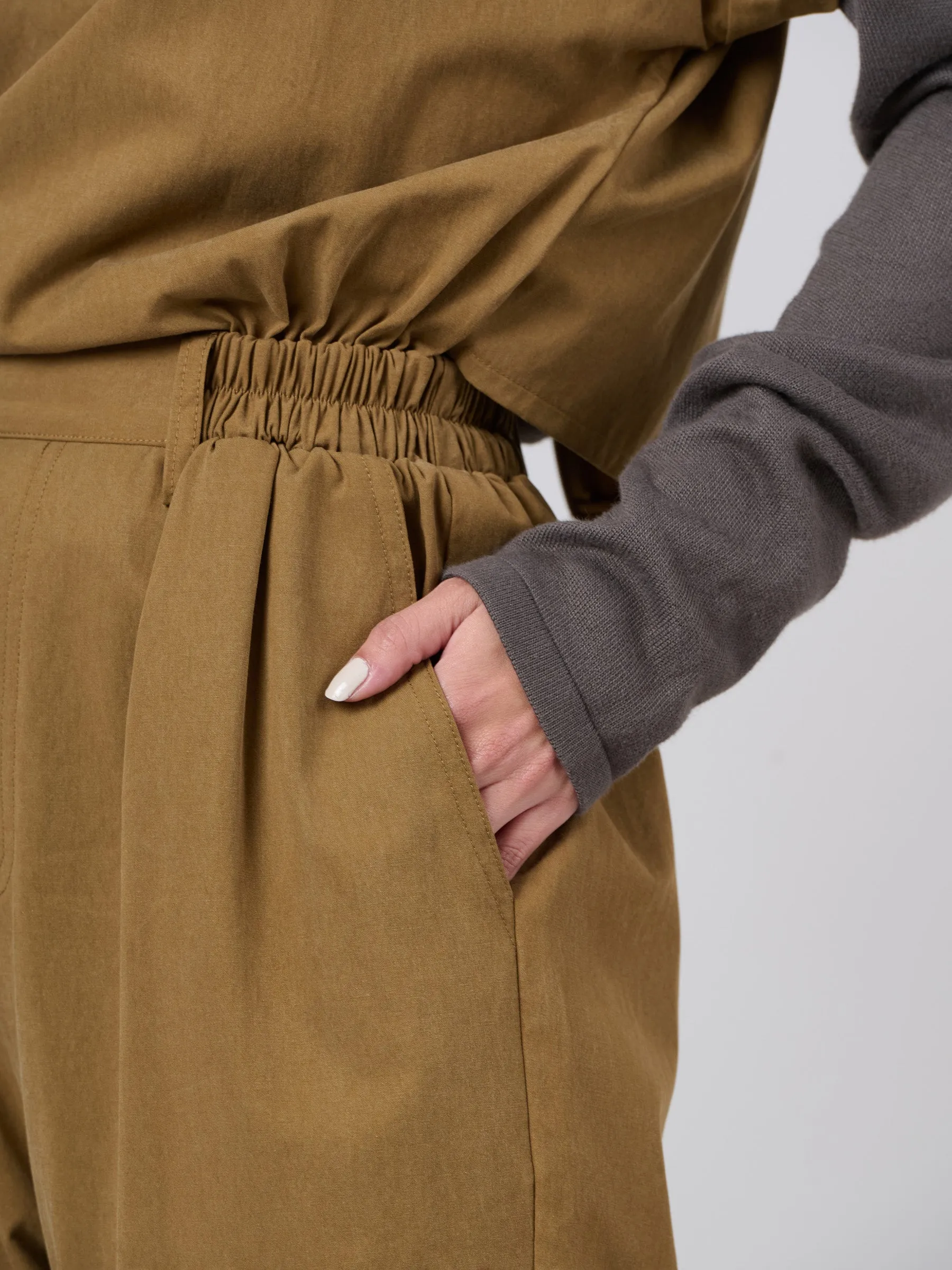 Tencel® Cotton Cap Sleeve Jumpsuit