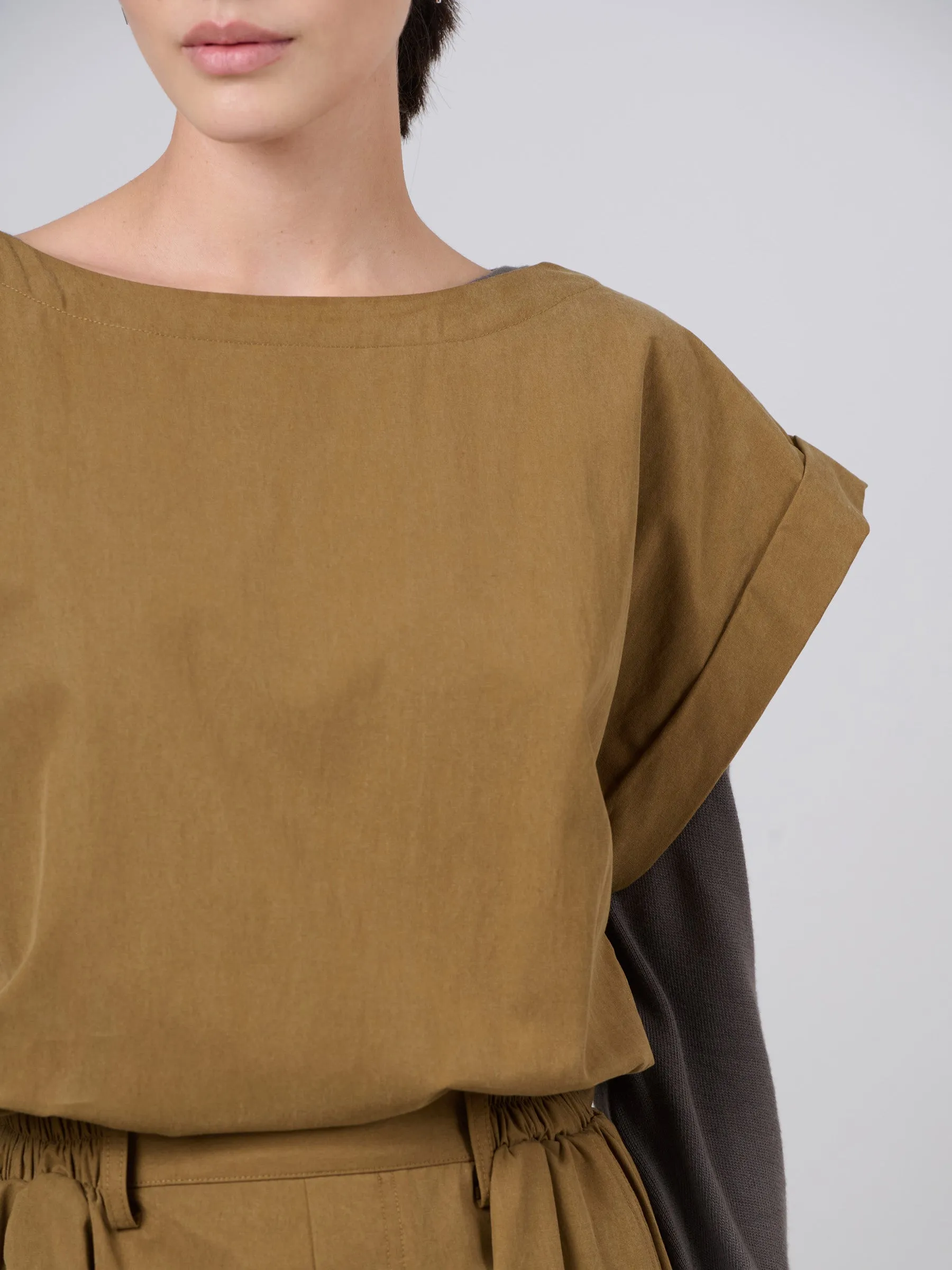 Tencel® Cotton Cap Sleeve Jumpsuit
