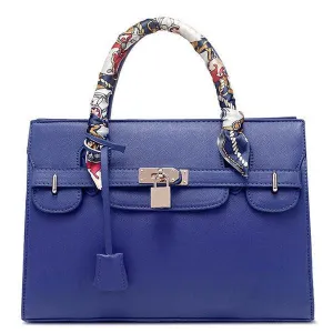 Top Quality Women's Fashionable Blue HandBag