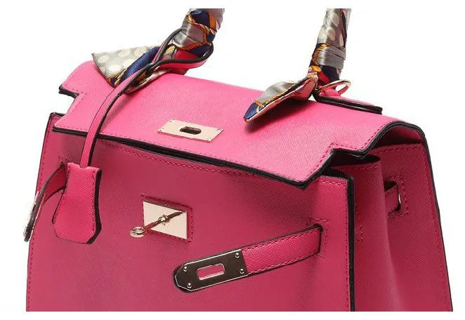 Top Quality Women's Fashionable Pink HandBag