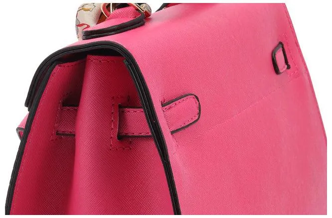 Top Quality Women's Fashionable Pink HandBag