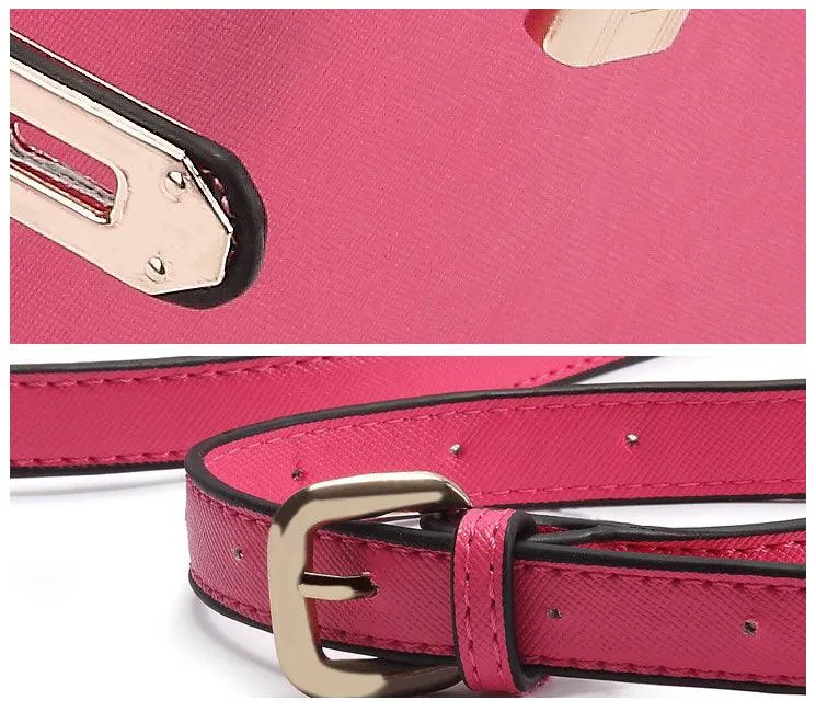 Top Quality Women's Fashionable Pink HandBag