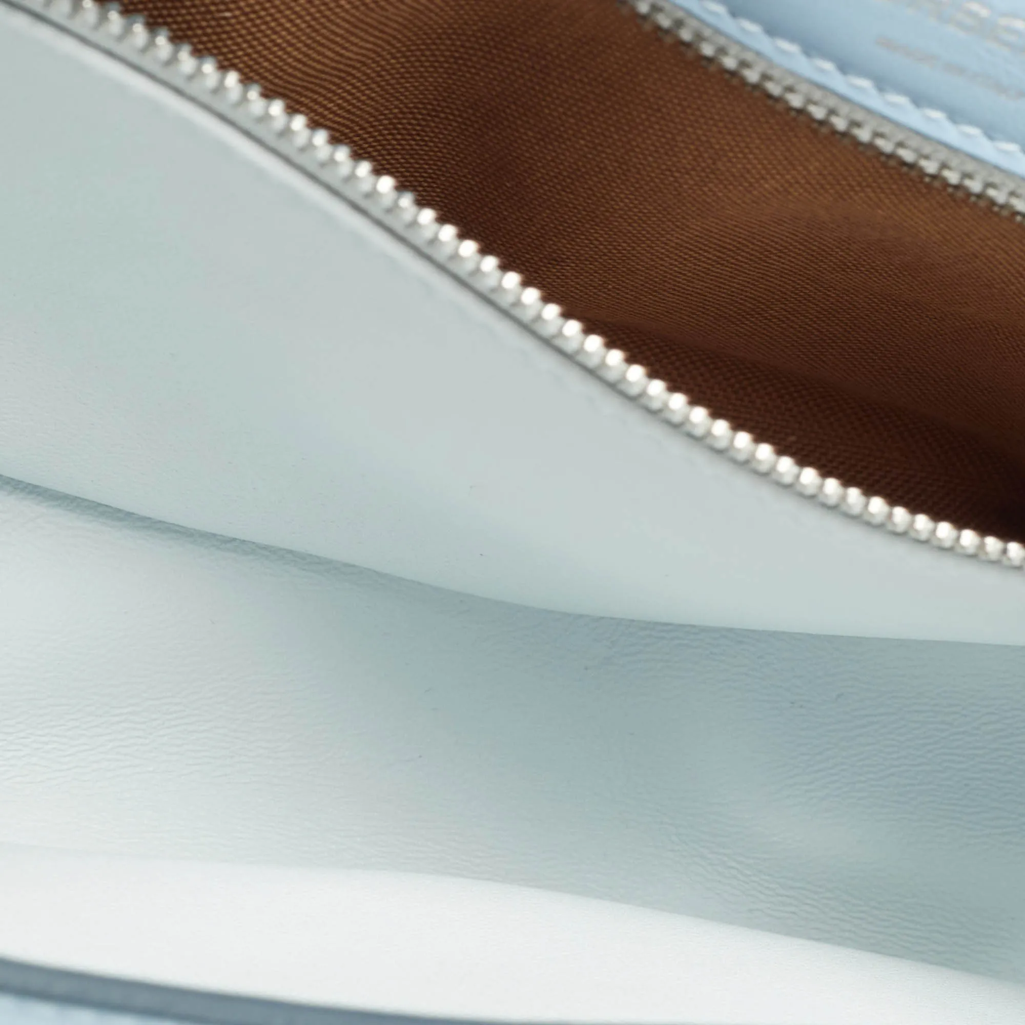 Trendy Inspired Burberry Pale Blue Soft Leather Small Olympia Shoulder Bag