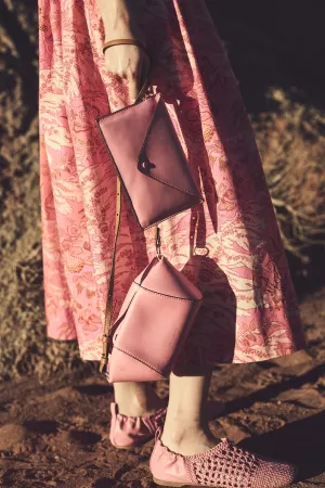 Ulla Johnson - Imogen Small Soft Convertible Crossbody in Rosebloom