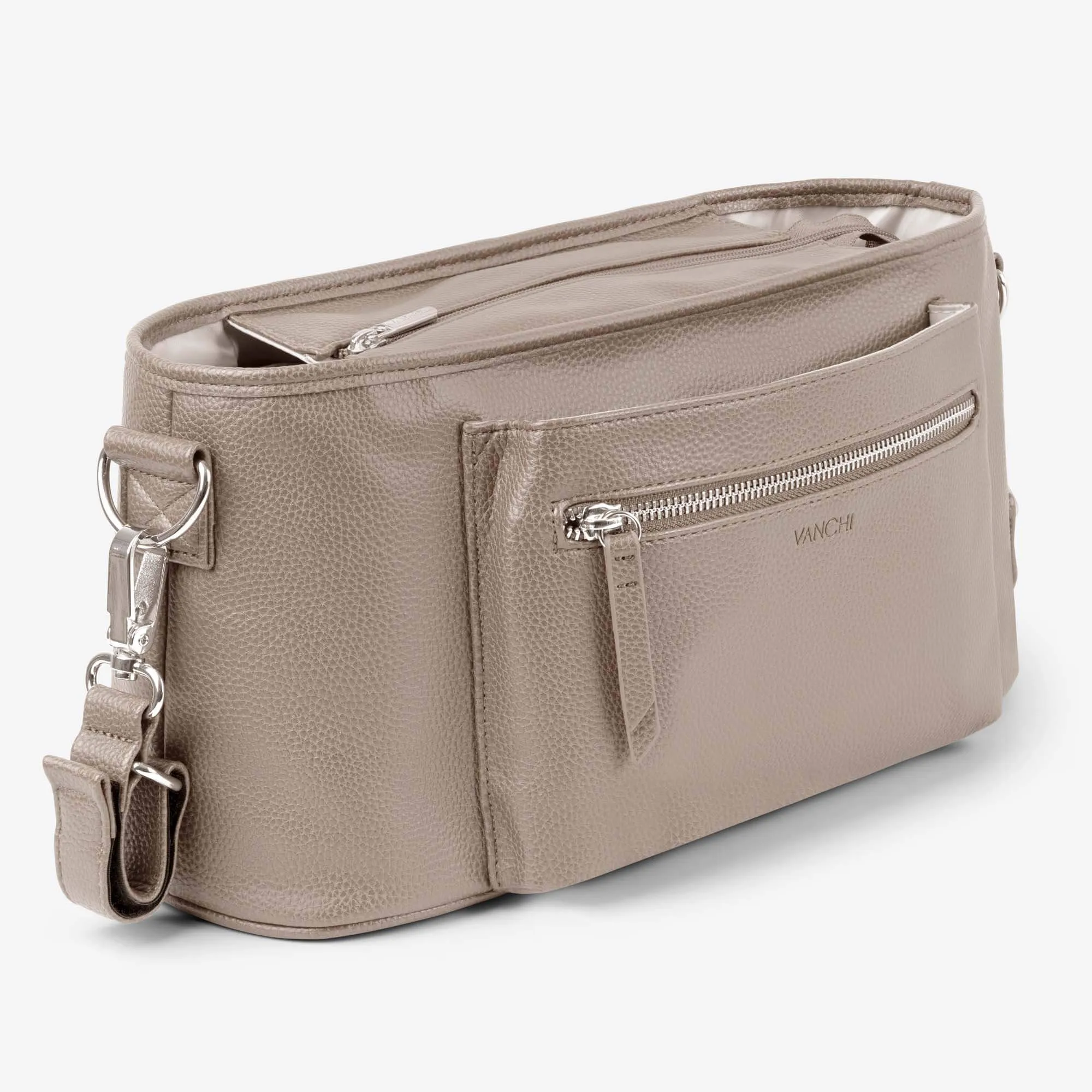 VANCHI Pram Caddy - Stone