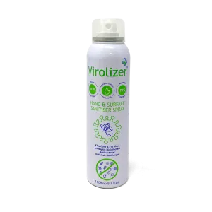 Virolizer 150ml Aerosol 70% Isopropyl Alcohol (IPA) for Electronics, General Cleaning