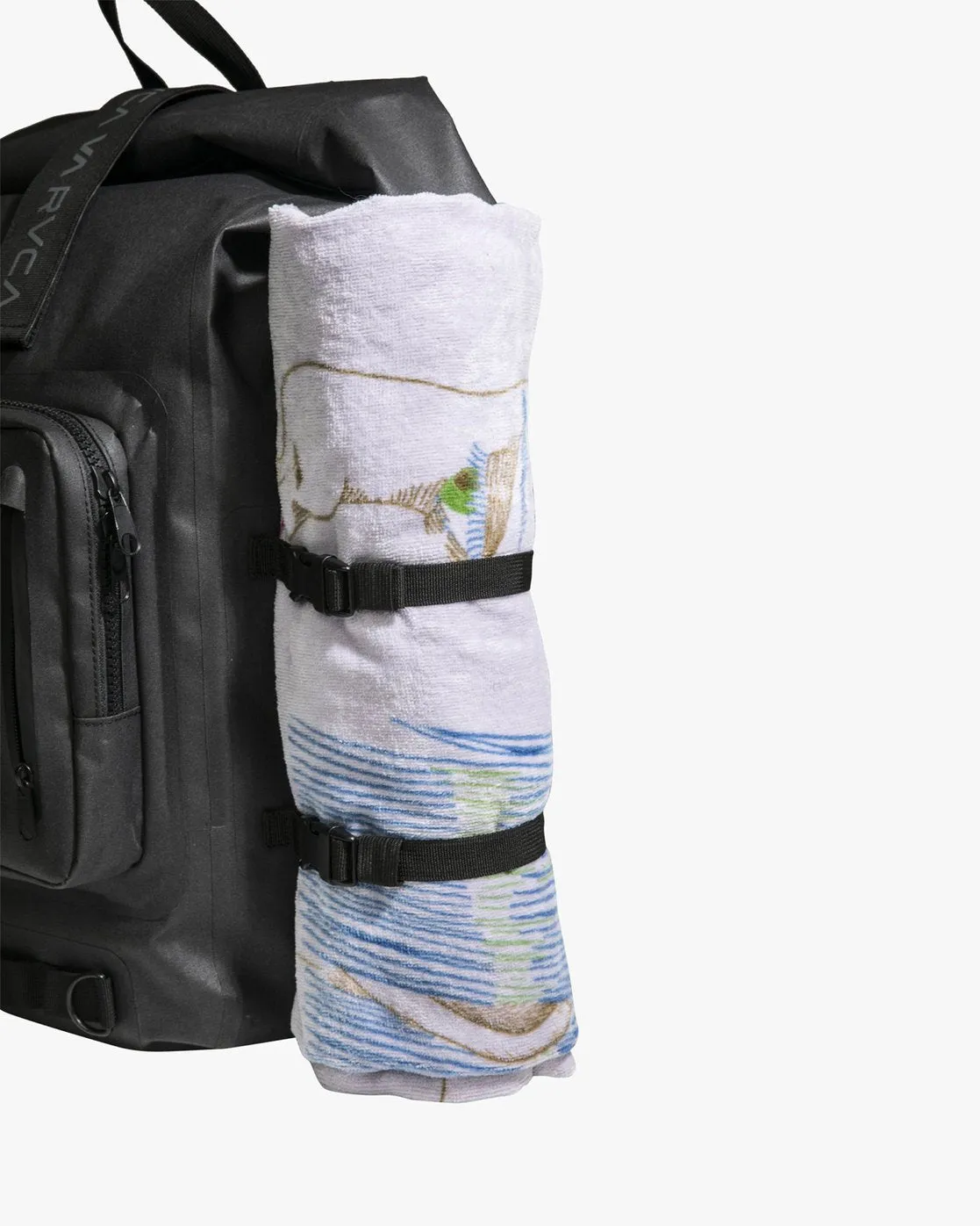 Weld 33L Water Repellent Surf Backpack - Black