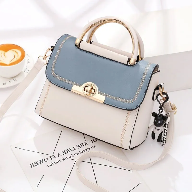 Wholesale Fashionable All-match Colorblock Crossbody Handbag
