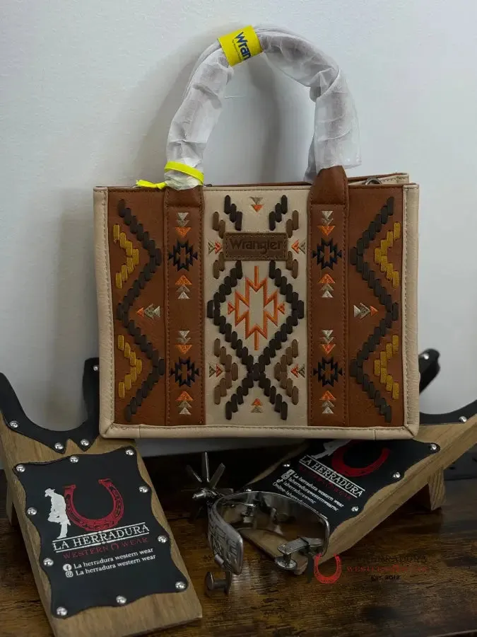WRANGLER AZTEC BROWN BAG